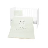 Juego de cama 3 piezas Kikkaboo para bebé, suave y elegante