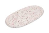 Sábana Ajustable para Capazo Algodón Rosa Sensillo