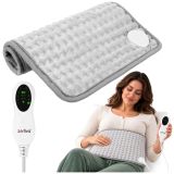 Almohada eléctrica calefactora Zortiva de 40 x 30 cm