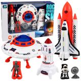 Set Espacial Infantil con Cohete y Estación Espacial