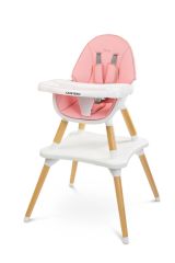 Silla Alta Tuva Rosa Caretero con diseño escandinavo