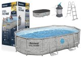 Piscina Frame Pool 427 x 250 x 100 cm Bestway para toda la familia