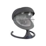 Columpio eléctrico Kikkaboo Codie Gris Oscuro para Bebé