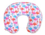 Almohada de Lactancia My Sweet Baby Croissant Flamingo