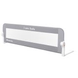 Barrera de cama Kikkaboo I am safe 150cm Gris