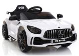 Coche eléctrico Mercedes GTR para montar - Blanco