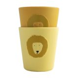 Vasos de Silicona Trixie Mr. Lion - Pack de 2