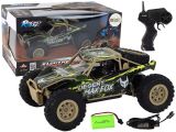 Coche de Control Remoto Off-Road 1:24 Marrón-Verde