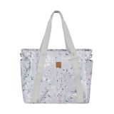 Bolsa de mamá Kikkaboo Florence Dreamy Fields Gris