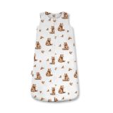Saco de dormir de bambú 6-18 meses 1,5 TOG Ositos – Blanco