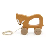 Arrastre de madera Mr. Fox Trixie - Juguete para bebés