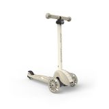 Scoot&ride Highwaykick 3S Blanco Ash: Patinete Plegable para Niños