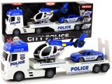 Kit de Transporte de Policía con Helicóptero, Sonidos y Luces