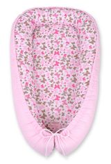 Cocoon Doble Cara My Sweet Baby para Bebés - Mariposas Rosas