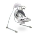 Hamaca eléctrica Caretero Raffi en gris con función de balanceo