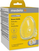 Copas de sacaleches Medela con diseño práctico y eficiente.