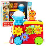 Locomotora Musical Interactiva con Engranajes Coloridos