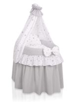 Moisés de Mimbre My Sweet Baby con Drape Laura Grey