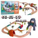 Set de Tren Eléctrico Dinosaur Park con Luces y Sonidos 76 cm