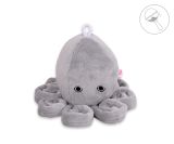 Octopus de peluche con sonajero My Sweet Baby - Gris