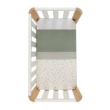 Funda Nordica Minicuna 70x77x1 Cm Calma Verde - Cambrass