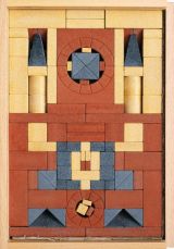 Juego de construcción de suelo 6 A Goki para bebés con colores vibrantes.