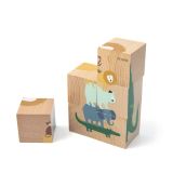 Bloques de Puzzle de Madera Trixie - Diversión y Aprendizaje