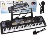 Teclado Musical Infantil con Micrófono y Luces