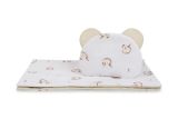 Set de Cochecito Unicornio Beige de Sensillo - Manta y Almohada