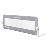 Barrera de cama Kikkaboo I am safe 120cm Gris - Seguridad Infantil