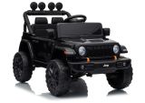 Jeep Rubicon DK-JWR558 negro con luces encendidas