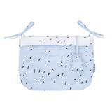 Cesta de pañales Bear with me Azul de Kikkaboo - Organizador