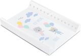 Colchoneta cambiadora suave Sensillo Platinium de 70 cm, ideal para cambiar pañales.