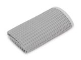 Toalla infantil de mano Sensillo waffle gris 30x50 cm con gancho, vista extendida