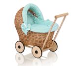 Carrito de muñecas con ropa de My Sweet Baby, natural y encantador