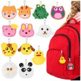 Set de costura Kruzzel con 12 piezas para niños creativos.
