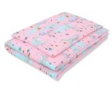 Juego de Ropa de Cuna My Sweet Baby 2 Piezas Moons Pink