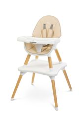 Silla Alta Tuva Beige Caretero - Estilo Escandinavo