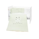 Juego de cama 6 piezas 60/120 Kikkaboo - Sleepy Sheep