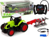 Tractor Teledirigido 1:16 con Ruedas de Goma