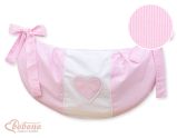 Bolsa de Juguetes My Sweet Baby - Hearts Pink Strips