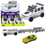 Coche Off-Road de Policía con Tracción, Luces y Sonidos