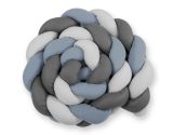 Protector de Cuna Knot Bumper XXL My Sweet Baby - Azul Pastel