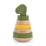 Torre apilable de madera Mr. Dino Trixie - Juguete educativo
