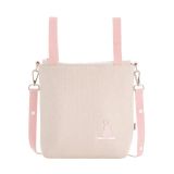 Bolso Talega Lino Rosa 12x40x35 Cm - Cambrass
