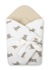 Arrullo muselina Teddy Beige 75x75 cm Sensillo