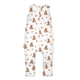 Saco de dormir con piernas 3-4 años 2,5 TOG Ositos – Blanco