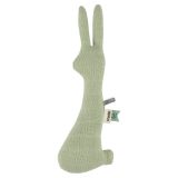 Sonajero Conejo Bliss Sage Trixie - 100% Algodón Orgánico