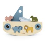 Clasificador veleros de madera Trixie, juguete educativo para niños.