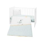 Juego de cama 5 piezas Kikkaboo Stripy Friends para bebé